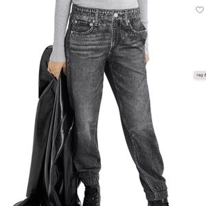 rag & bone miramar jogger (black magic)